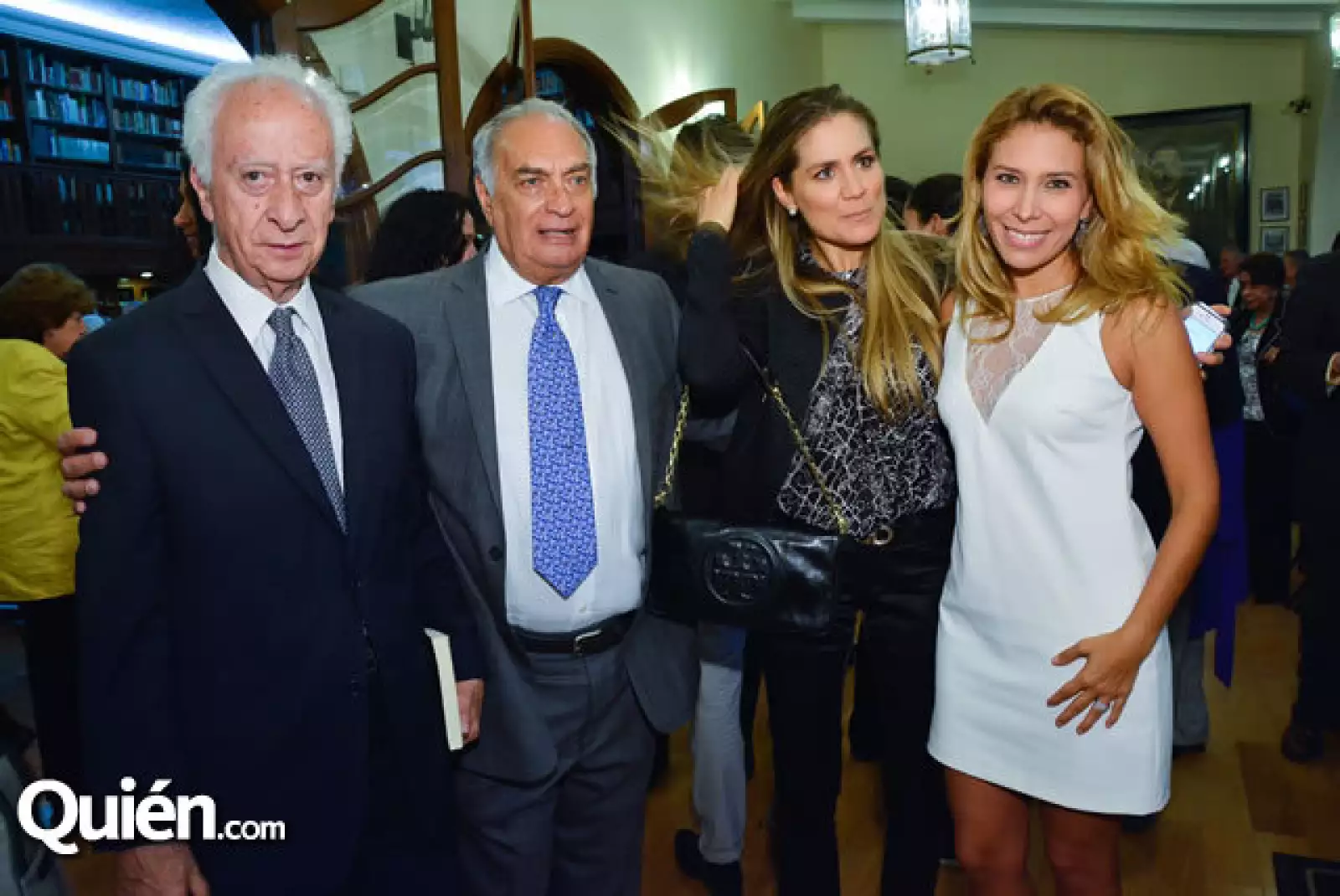 Antonio Velasco Piña,Miguel Gallego,Paola Berho y Jimena Gallego.