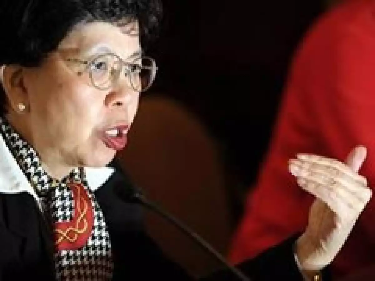 Margaret Chan, directora general de la Organización Mundial de la Salud. (Foto: Reuters)