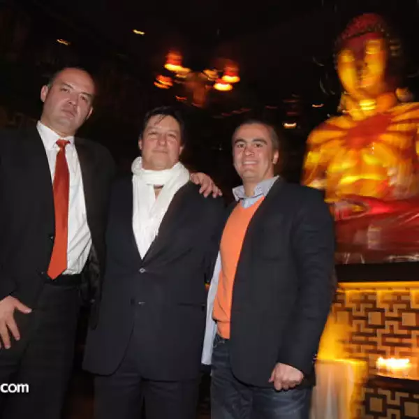 Eduardo Ramos, Carlos Monzón y Joaquín Marín