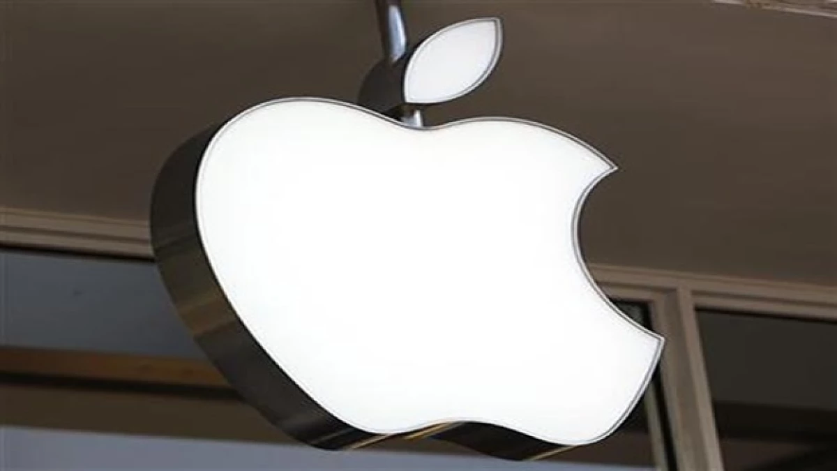 logotipo de apple
