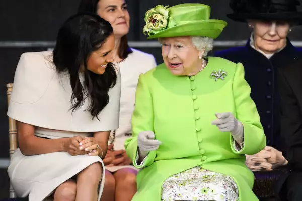 The Duchess Of Sussex Undertakes Her First Official Engagement With Queen Elizabeth II