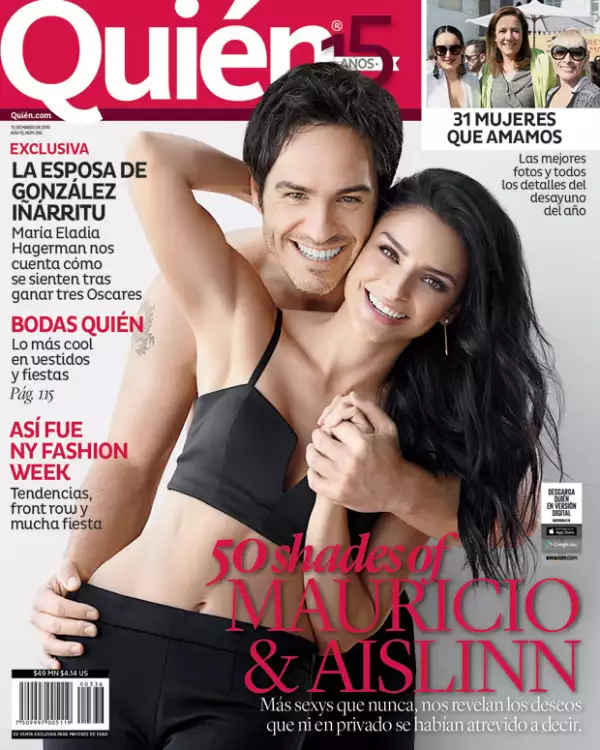 La pareja de enamorados más sexys que nunca.