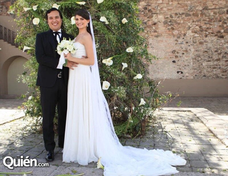 La boda tuvo lugar en Querétaro.