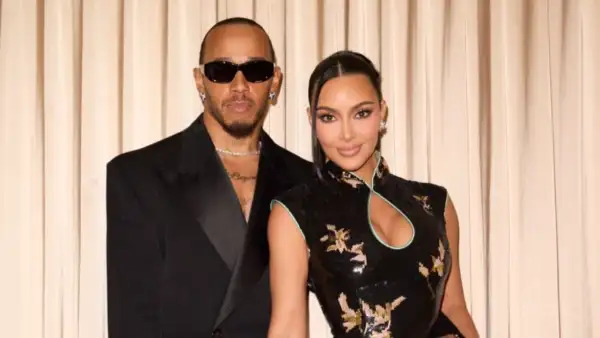 Lewis Hamilton y Kim Kardashian 