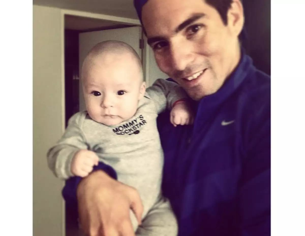 La conductora de televisión celebró los primeros cuatro meses de vida de su pequeño hijo Mateo.