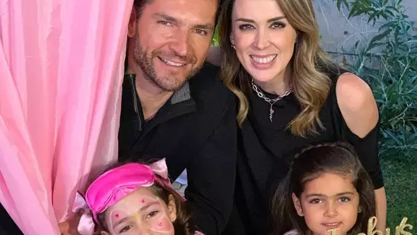 Jacky Bracamontes en familia