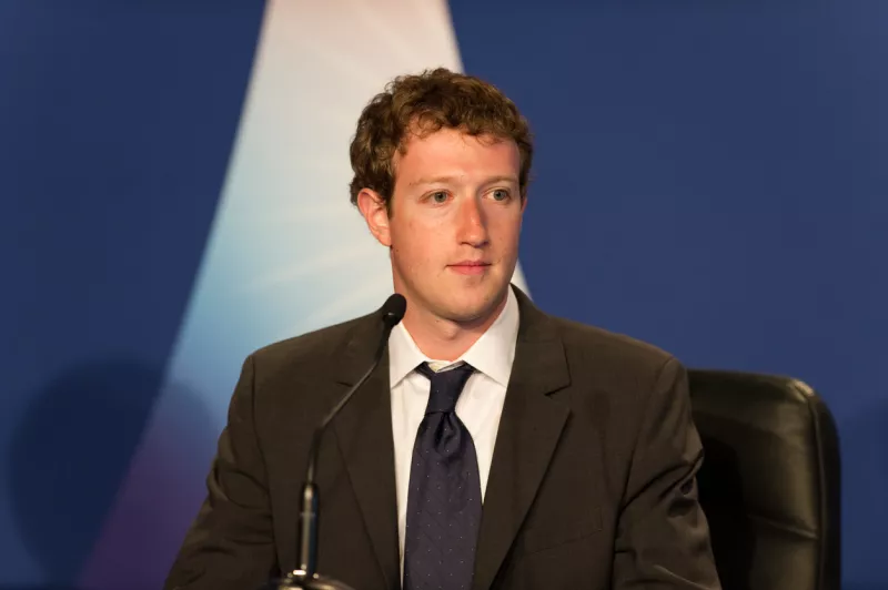 Mark Zuckerberg en Deauville, Francia