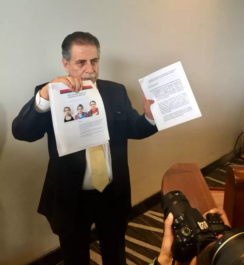 Presentan supuestas pruebas