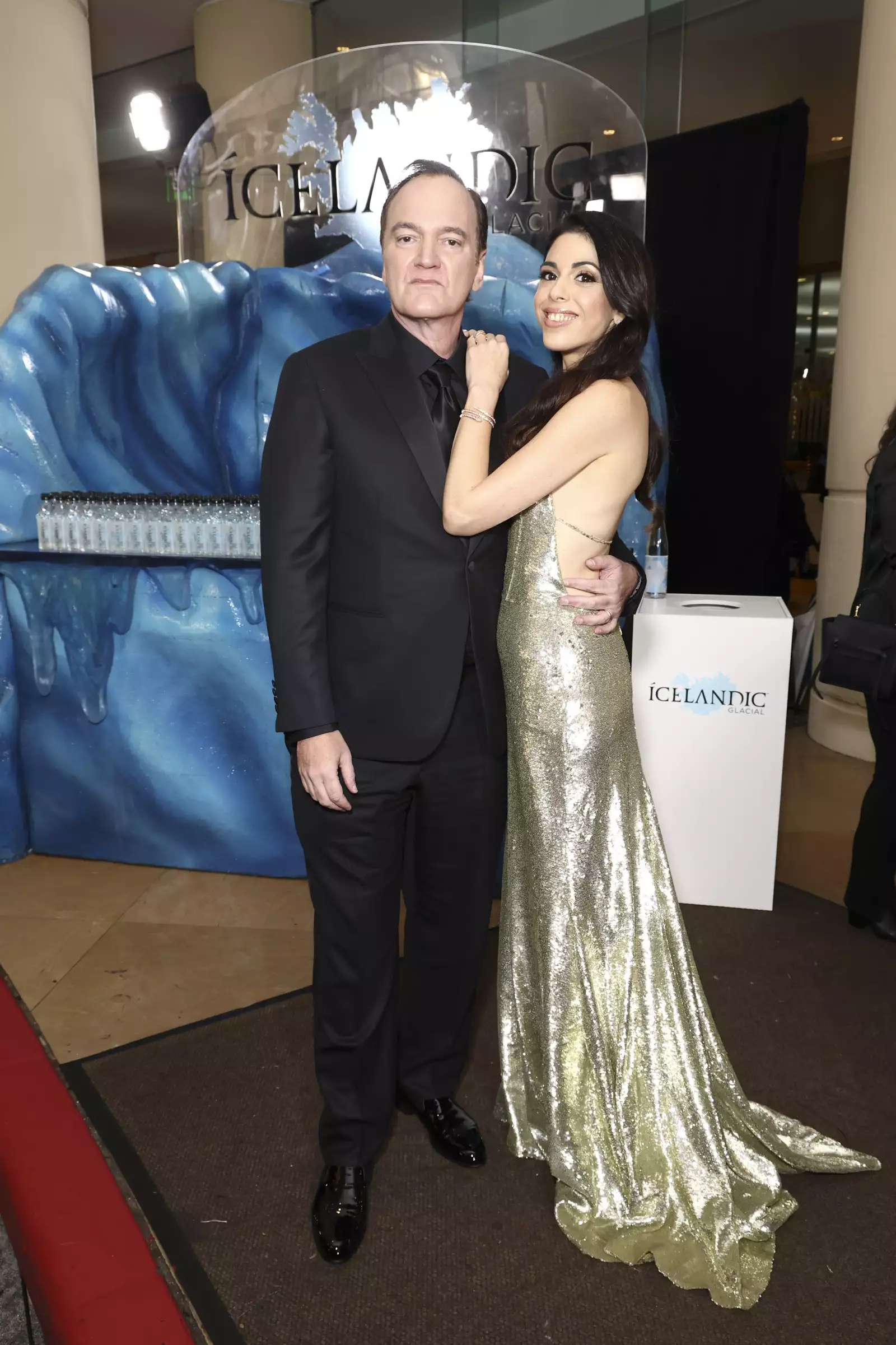 Quentin Tarantino y Daniella Pick