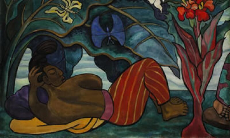 La colección de Lorenzo Zambrano incluye obras de Diego Rivera como Río Juchitan (imagen) y Leonora Carrington. (Foto: AFP )
