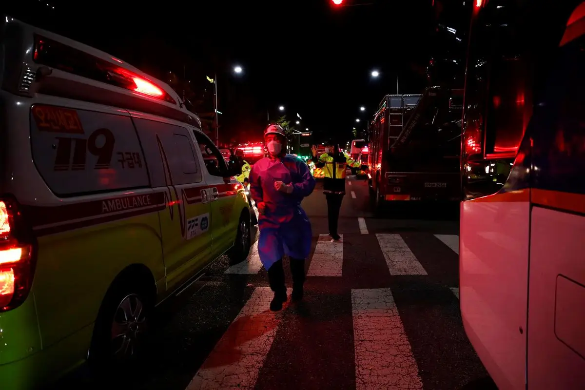 accidente seúl