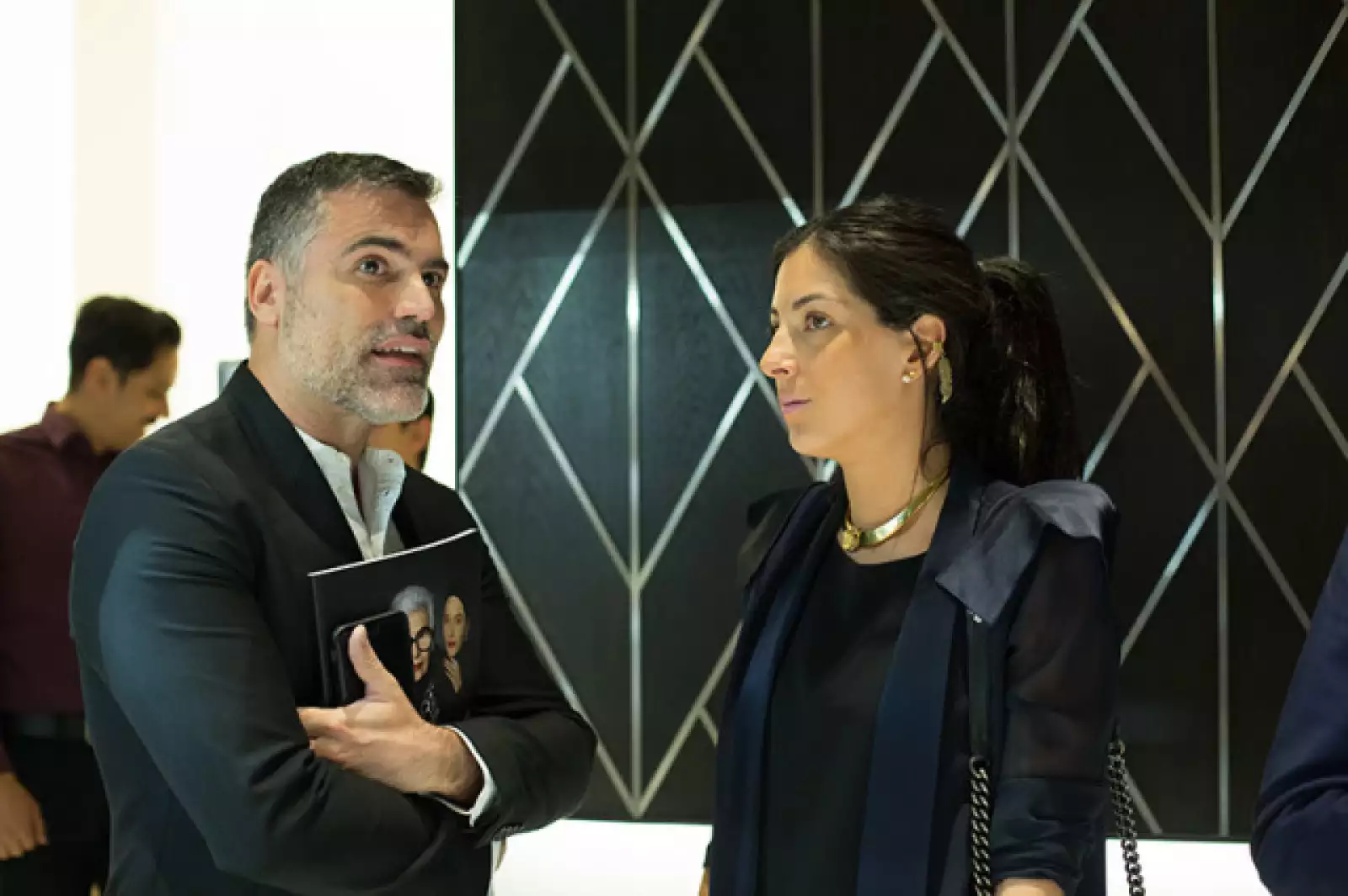 Nino Bauti y Lorena Murat