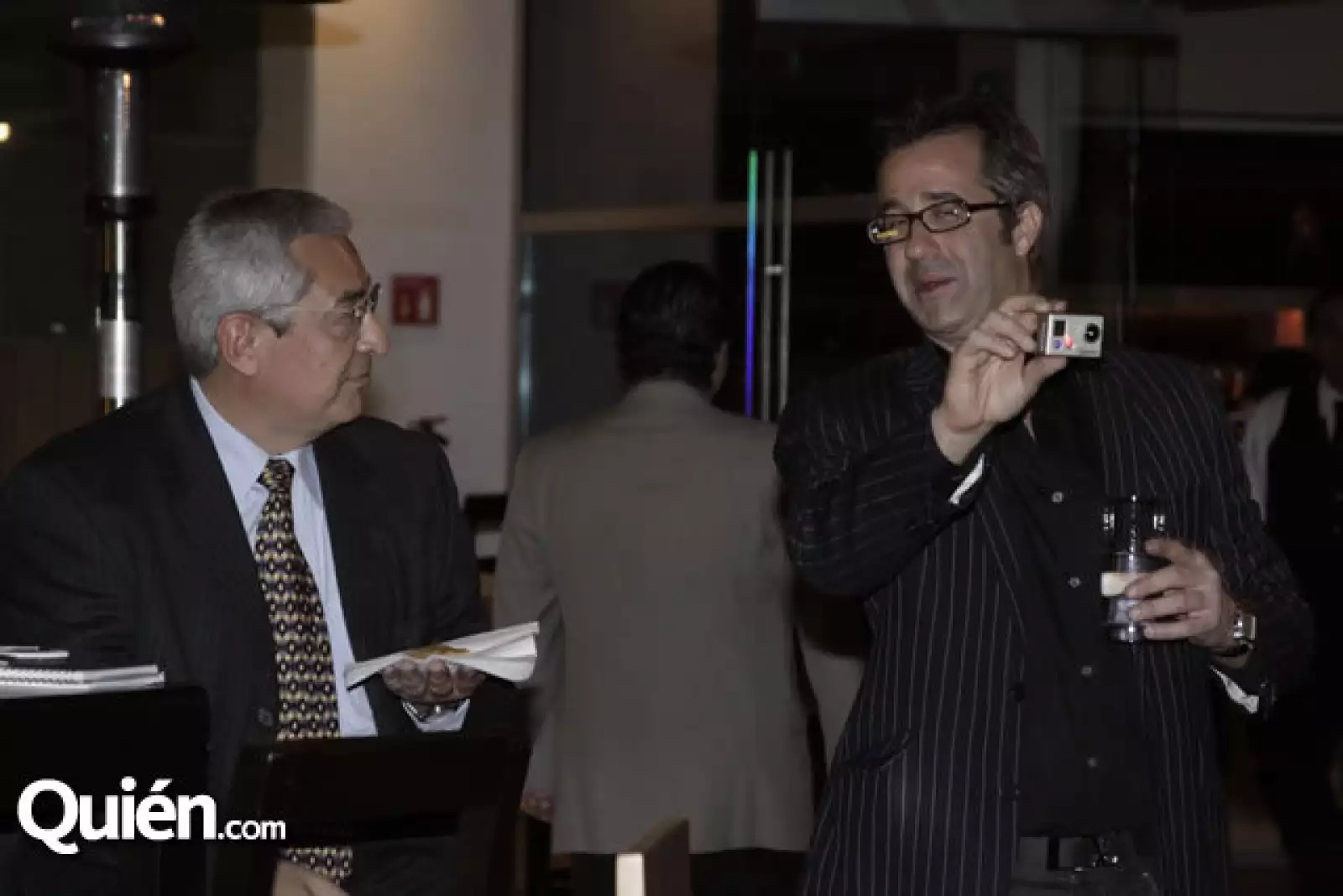 Óscar del Rivero y Andy Levine