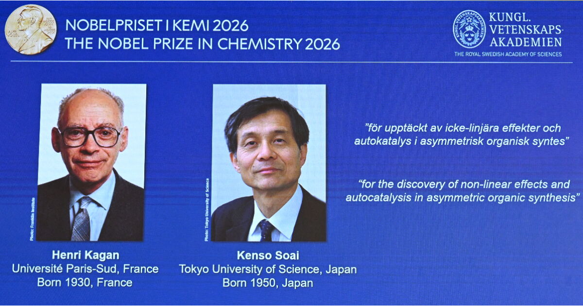 NOBEL DE QUÍMICA DESVELA EL SECRETO DE LA VIDA MOLECULAR
