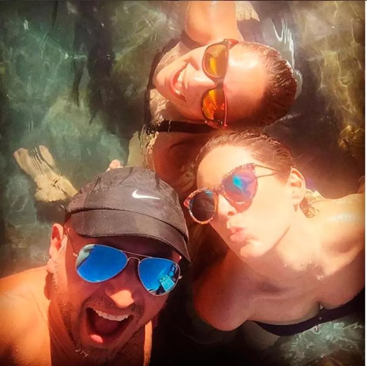 Jacky lució muy guapa en bikini.