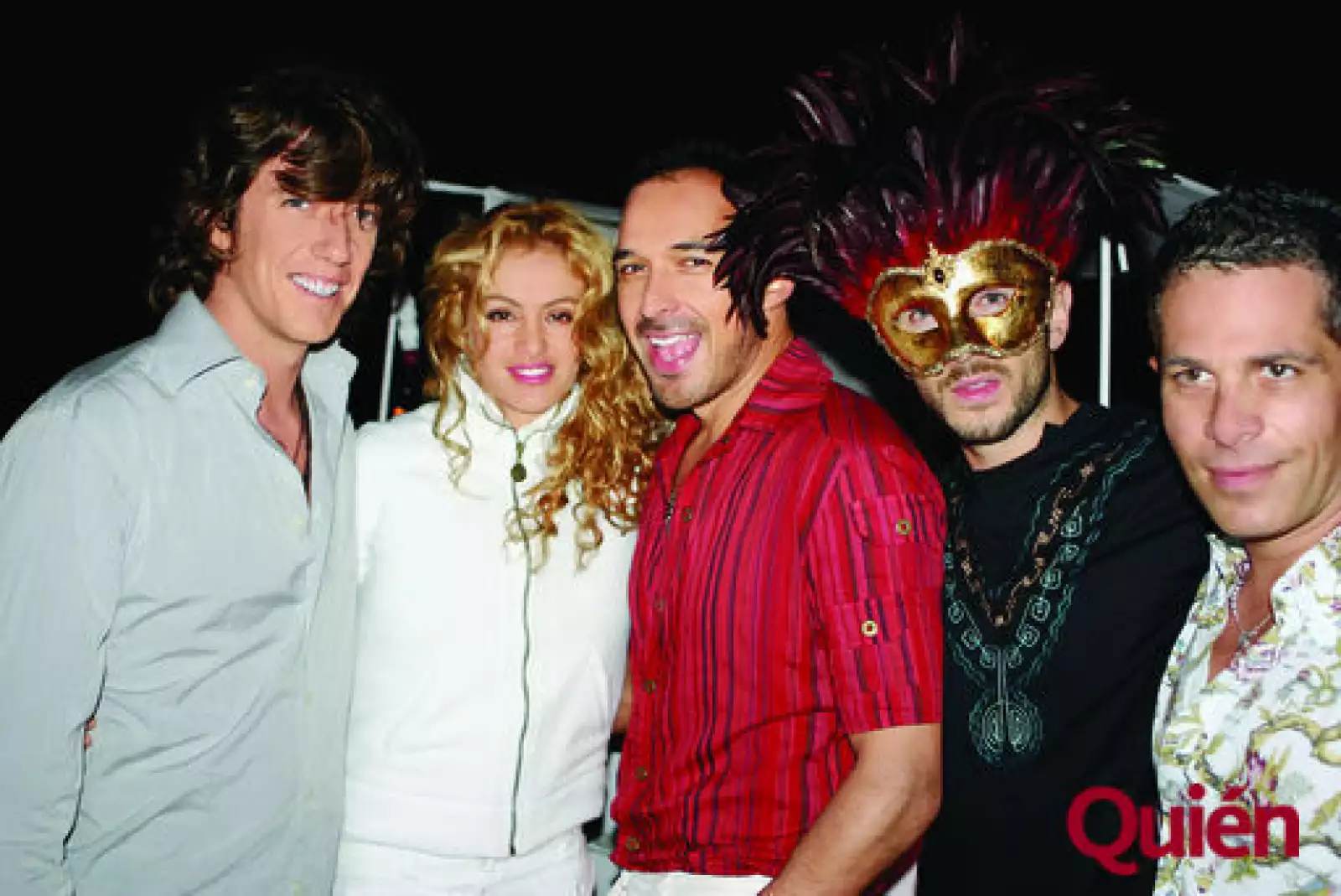 Nicolás Vallejo “Colate”, Paulina Rubio, Alejandro Manjarrez, Oscar Madrazo, Hermes Colombini