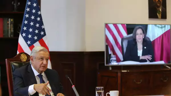 Reunión Virtual AMLO-Kamala Harris