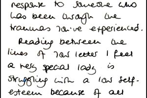 Revelan carta de Lady Di