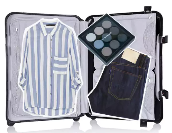 Trata de planear qué vas a usar en el viaje para poder llevar makeup acorde.