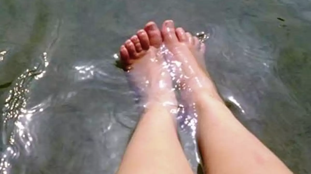 los pies de Sofía
