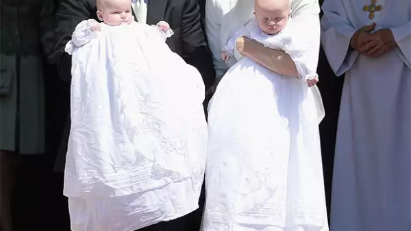 La catedral de Mónaco fue el lugar elegido para que los hijos de Albert II y Charlene recibieran el primer sacramento.