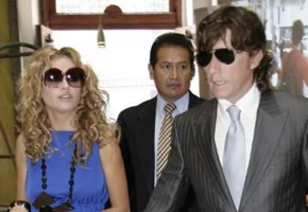 Pau y "Colate" llegaron juntos.