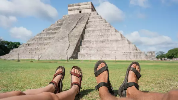Personal perspective on Chichen Itza pyramid