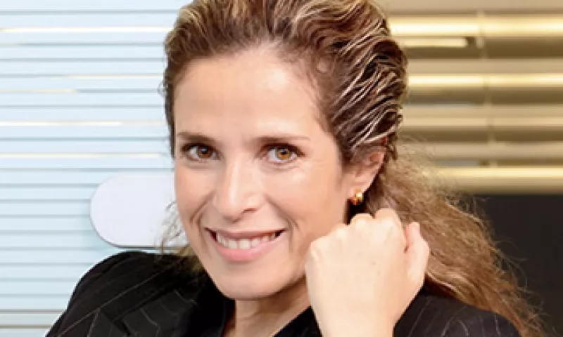 Sofía Belmar, directiva de MetLife, busca más clientes. (Foto: Ramón Sánchez Belmont)