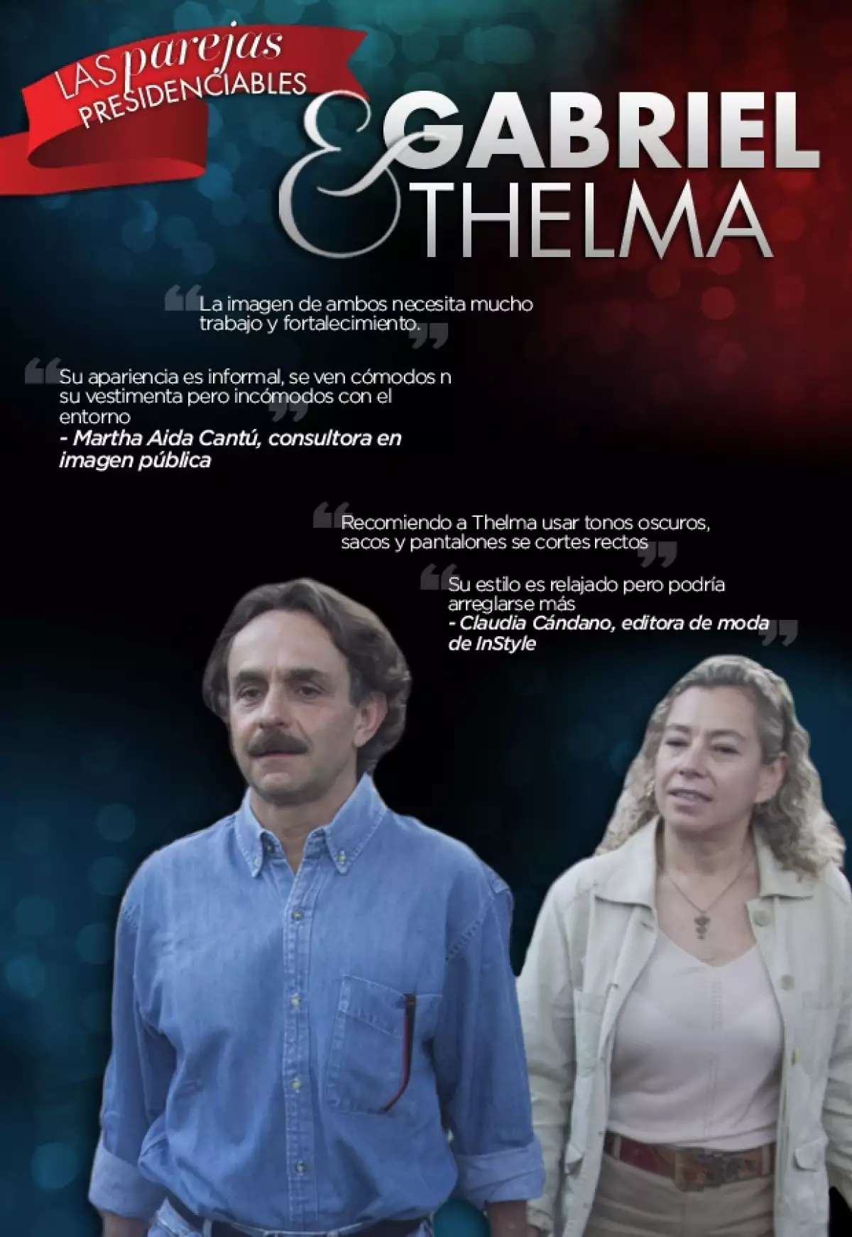 El aspirante del Partido Nueva Alianza a la presidencia y su esposa son analizados de cerca por nuestras especialistas en imagen pública y estilo. ¿Cuáles fueron los resultados?