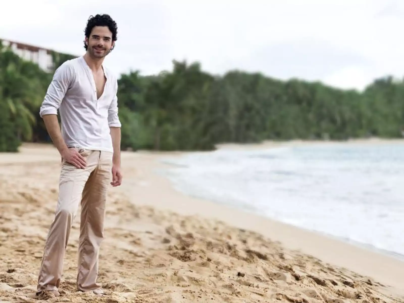 Jesús Moré, de 28 años, participa actualmente en la novela Cuidado con el ángel.