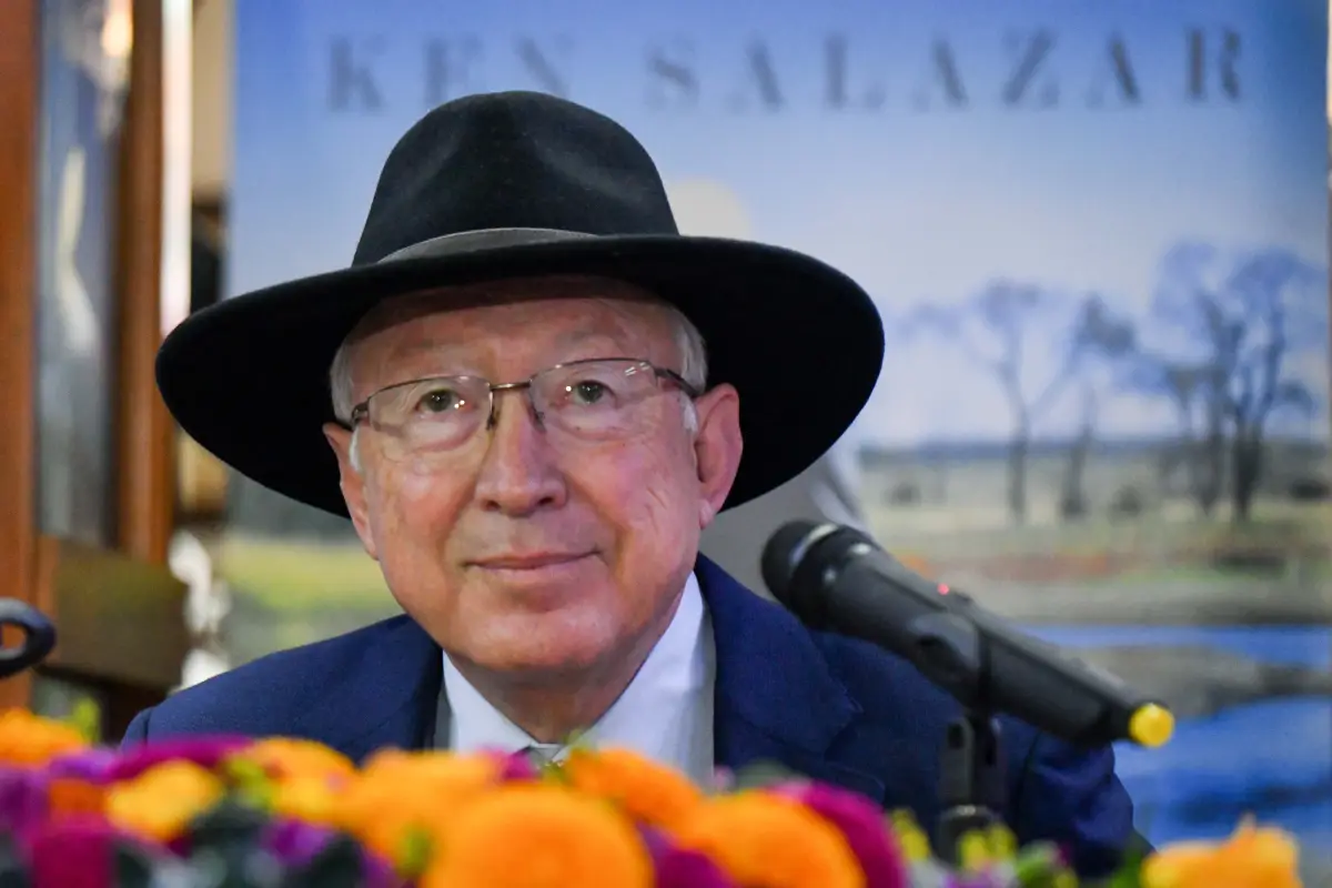 En la imagen, Ken Salazar, exembajador de Estados Unidos en México.