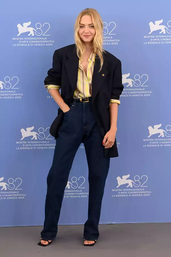 Amanda Seyfried look repetido versace julia roberts