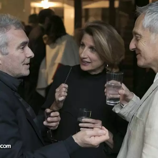Dominique Perrault, Lolita Béistegui y Bernardo Gómez Pimienta