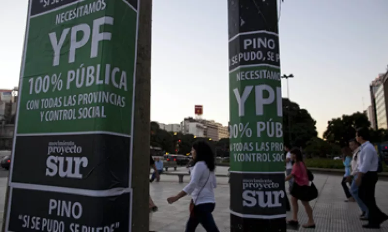 Argentina se ha negado hasta ahora a negociar con Repsol una compensación por la expropiación.  (Foto: AP)