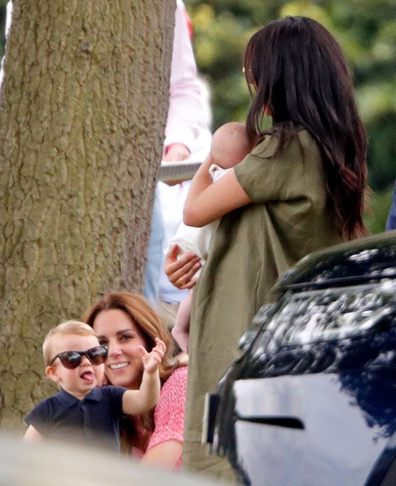 Meghan Markle y príncipe Loui