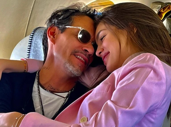 Marc Anthony y Nadia Ferreira