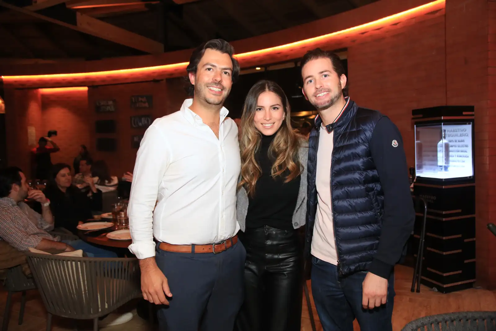 Diego Sarmiento , Valeria Ruiz y Alejandro Bernardini