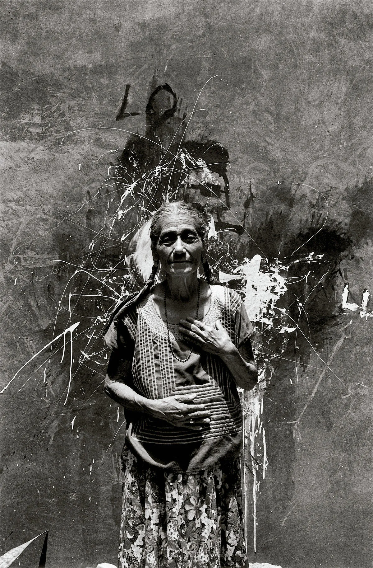 Na Lupe Pan, retrato realizado por la fotógrafa mexicana Graciela Iturbide. 