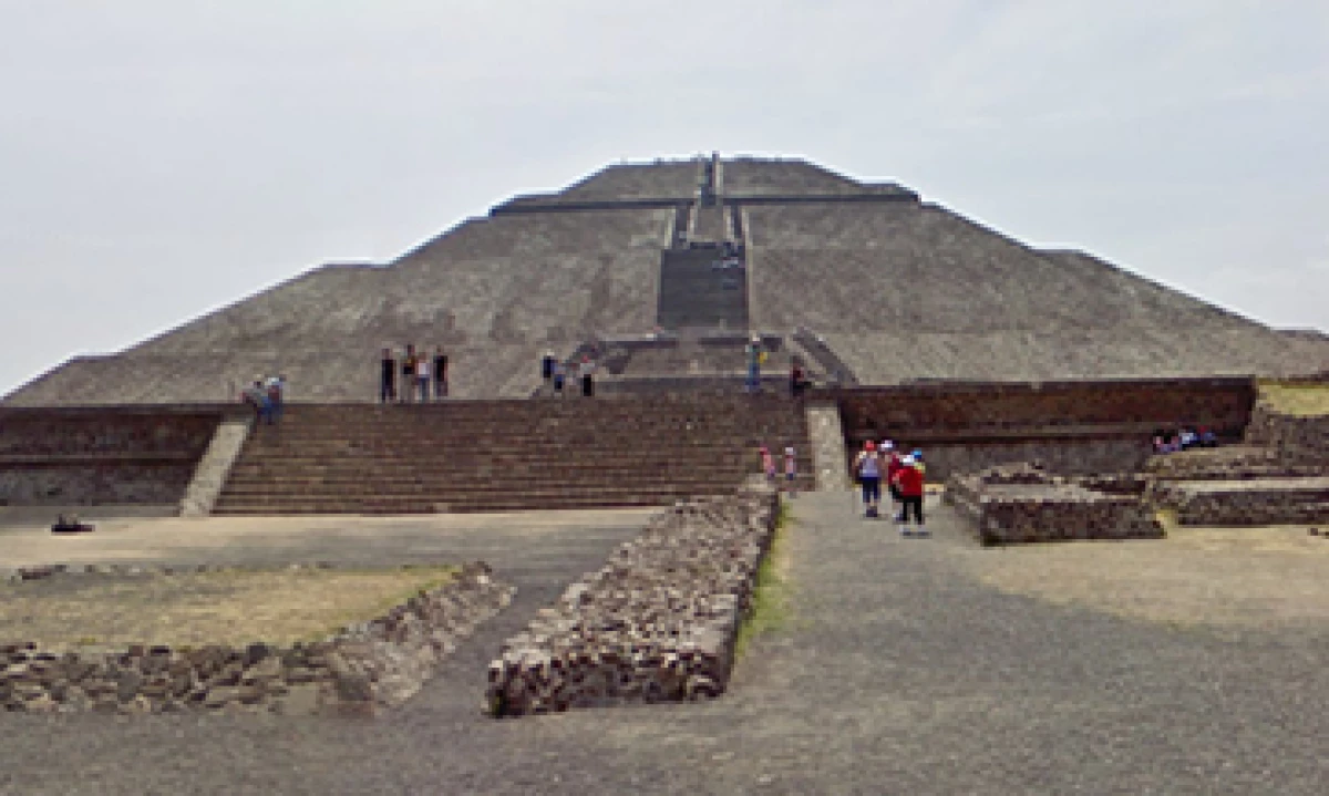 Teotihuacán es otra de las zonas arqueológicas de México que puedes visitar en Google Maps. (Foto: tomada de Google Maps)