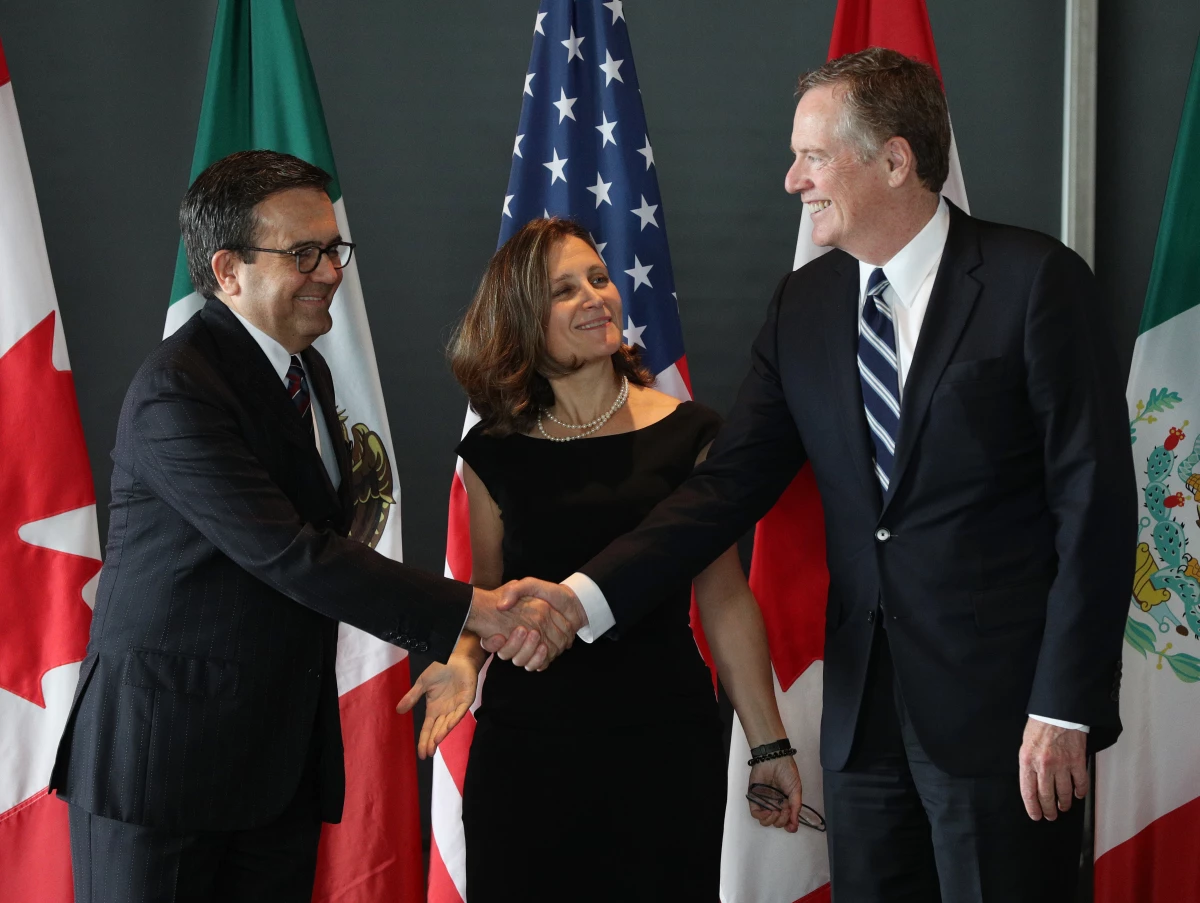 Ottawa Canadá Lighthizer Freeland Guajardo