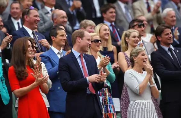Los royals ingleses pasaron un rato agradable en Wimbledon, donde vieron ganar a Andy Murray.