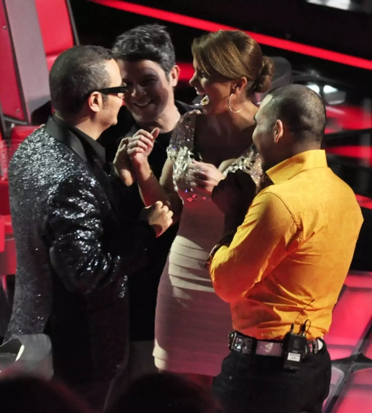 Aleks Syntek, Alejandro Sanz, Lucero y Espinoza Paz.