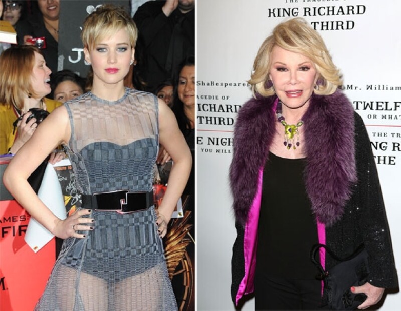 Jennifer está actualmente promocionando "Catching Fire", mientras que Joan continúa en Fashion Police.