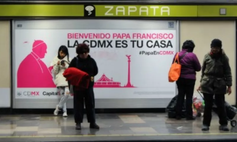 La visita del líder de la Iglesia católica afectará tu rutina. ¡Toma precauciones! (Foto: Cuartoscuro)