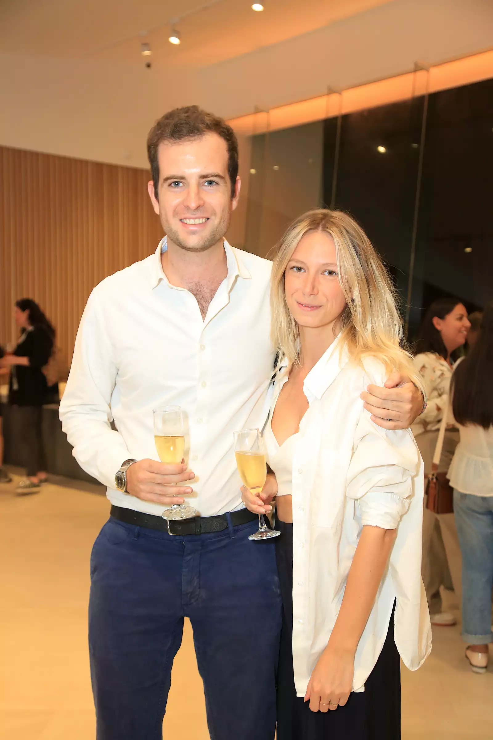 Gustavo Reboredo y Mathilde Delattre