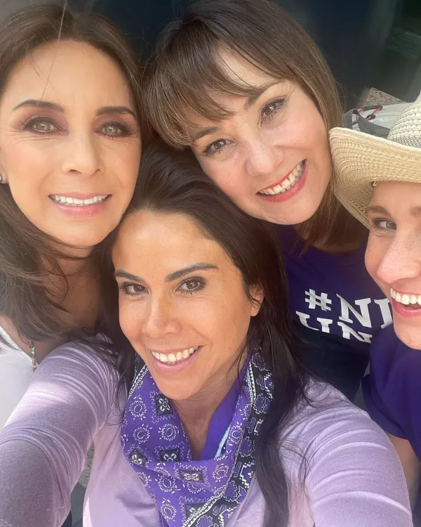 Paola Rojas, Ana María Lomelí y Mónica Garza