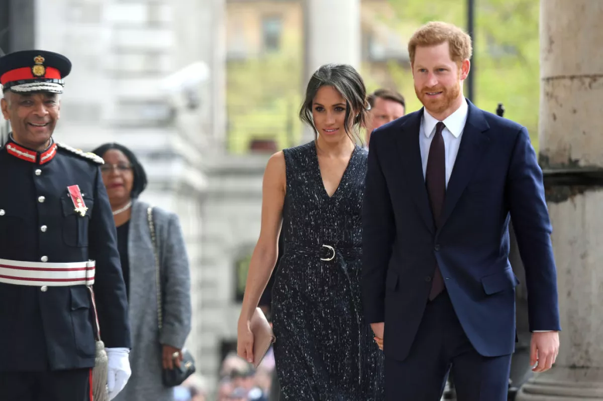 Meghan Markle y el príncipe Harry