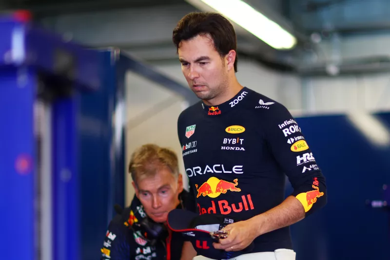 Sergio Pérez s en el F1 Grand Prix de Mónaco