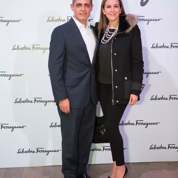 Presentación de la nueva colección de zapatos Ferragamo