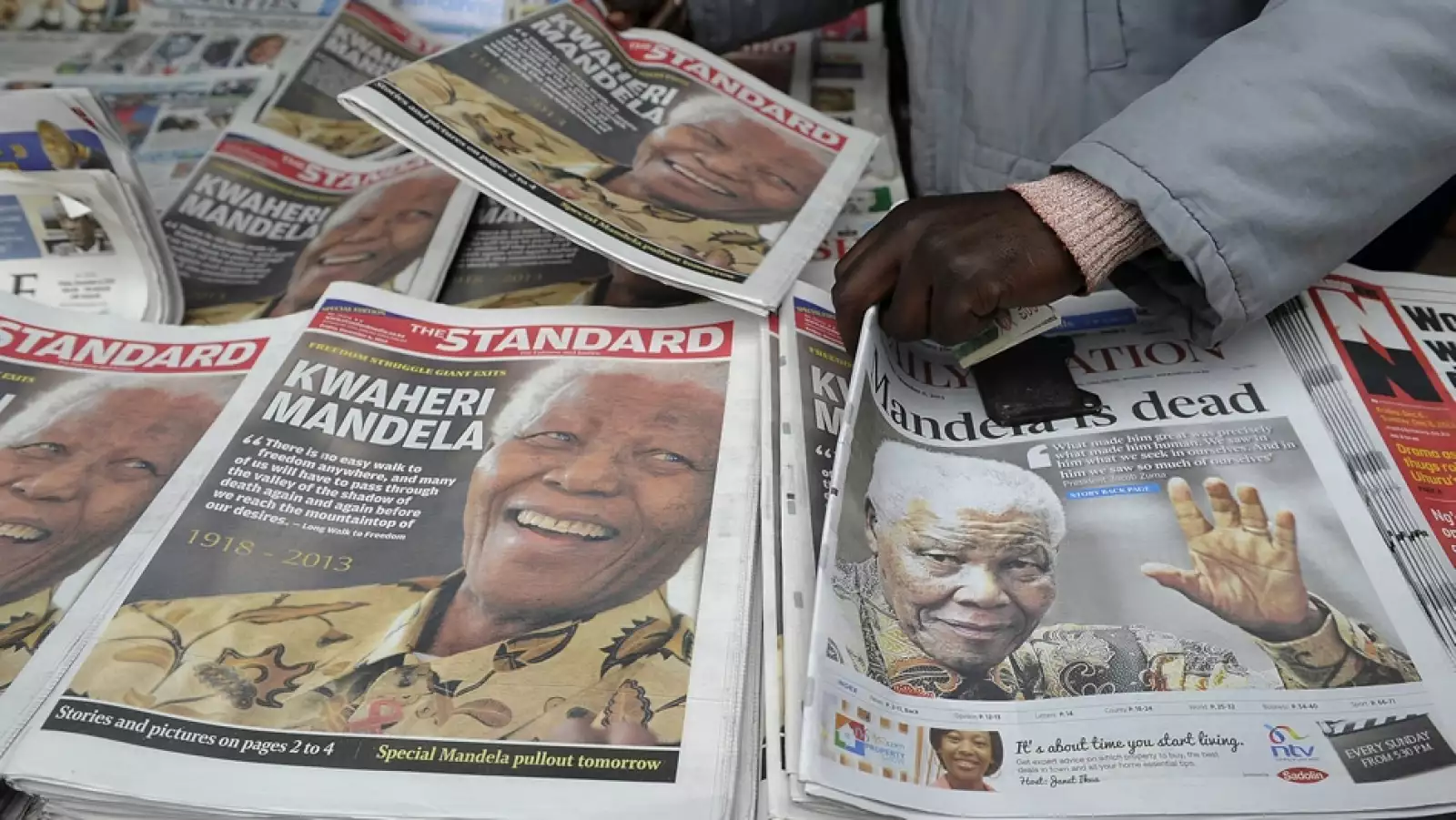 Nelson Mandela periódicos Kenya